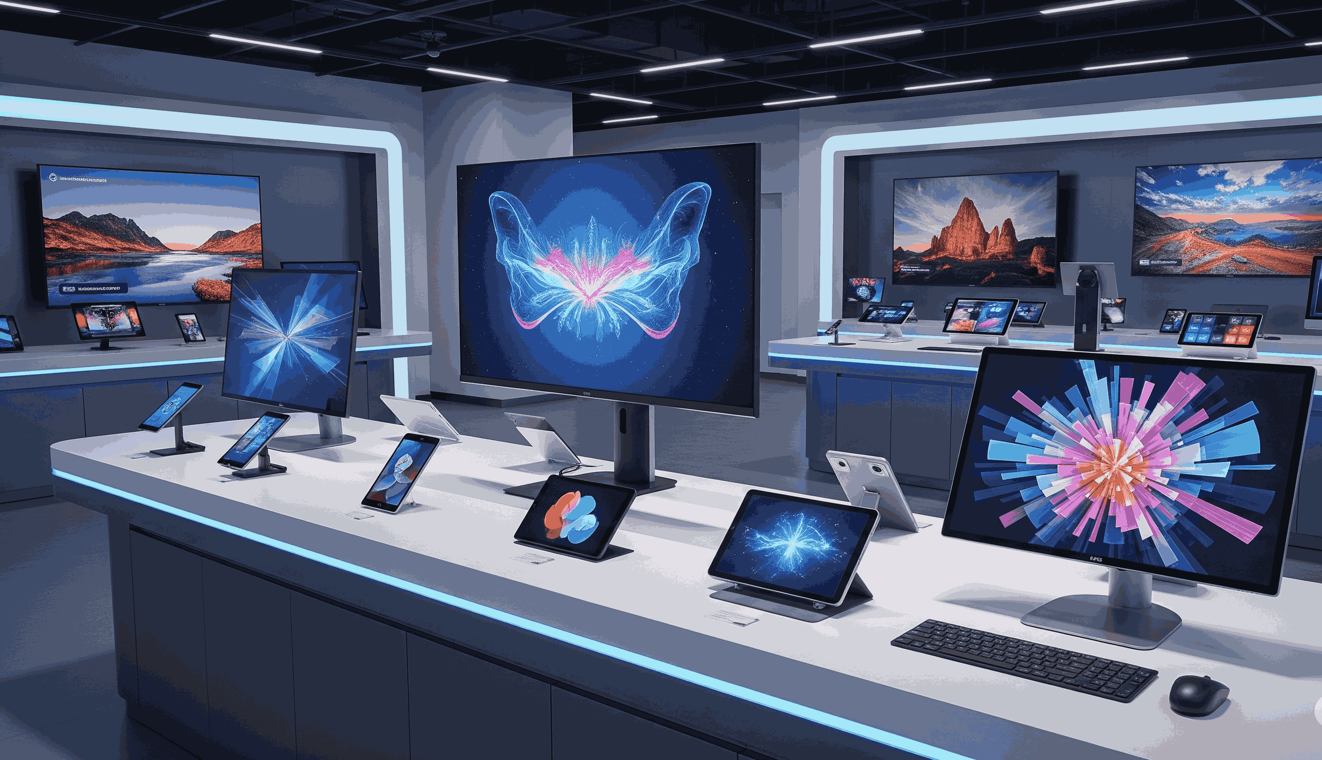 Interactive Flat Panel, TV LED, Laptop dan Komputer All-in-One Terlengkap